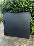 Poort - aluminium zwart inclusief motor zelf af te breken, Tuin en Terras, Ophalen, Gebruikt, Aluminium, 150 tot 200 cm