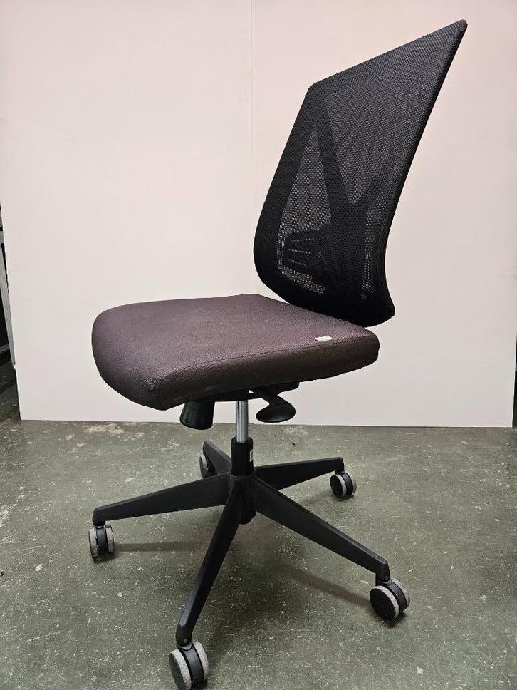 Chaise de bureau réglable - Realspace Karl, Maison & Meubles, Chaises de bureau, Utilisé, Chaise de bureau, Gris, Ergonomique