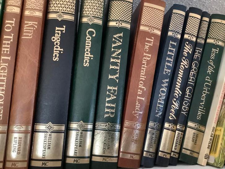 The great writers library collectie, Boeken, Literatuur, Zo goed als nieuw, Ophalen