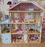 Houten poppen/barbiehuis, Ophalen, Gebruikt, Barbie