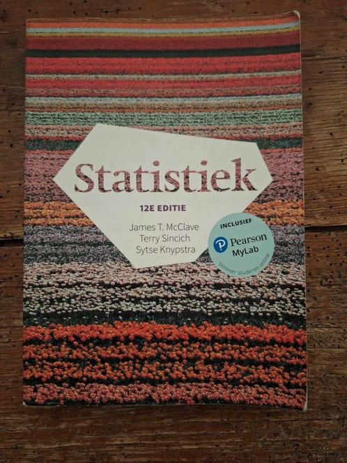 Handboek Statistiek, Boeken, Studieboeken en Cursussen, Gelezen, Hoger Onderwijs, Ophalen