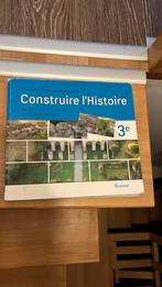 Livre Construire l’Histoire 3e, Tuin en Terras, Schaduwdoeken, Ophalen, Zo goed als nieuw