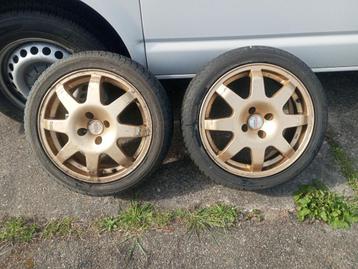 aluminium velg met band 205 45 zr 16 inch 83w, Auto's, Particulier, Overige brandstoffen, Te koop
