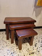 Tables gigognes, Maison & Meubles, Comme neuf, 50 à 100 cm, Chêne, Rectangulaire