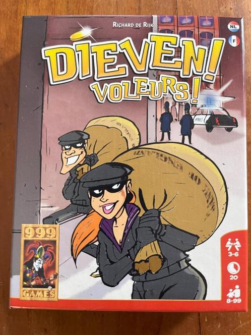 DIEVEN ! - 999 games, Hobby en Vrije tijd, Gezelschapsspellen | Bordspellen, Zo goed als nieuw, Ophalen of Verzenden