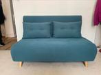Canapé - lit, Comme neuf, 120 cm, Bleu, Une personne