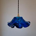 Vintage glazen hanglamp., Antiek en Kunst, Ophalen of Verzenden