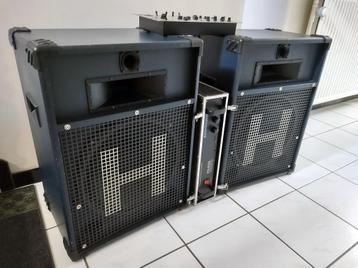 PA-set van 2 x 150 watt beschikbaar voor biedingen