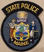 Patch de police de l'État du Maine
Il s'agit d'une broderie, Collections, Enlèvement ou Envoi
