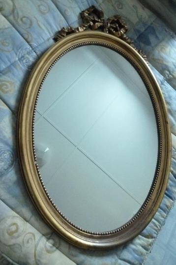 Miroir style Baroque Doré 95 cm x 60 cm., Enlèvement