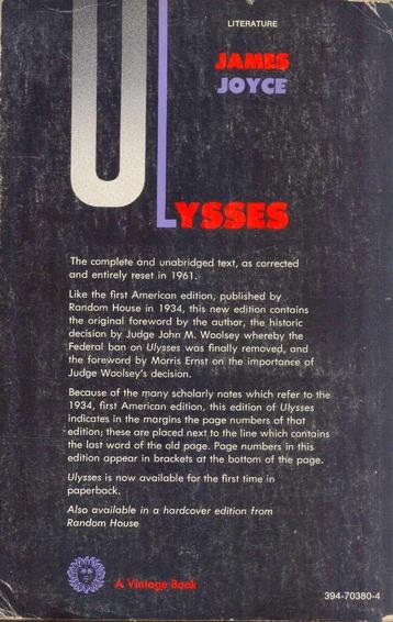 boek: Ulysses - James Joyce