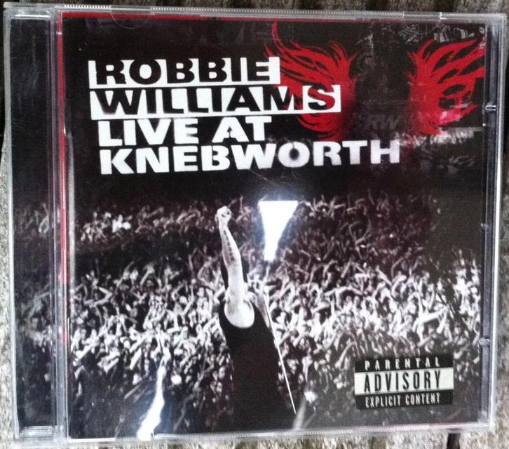 ROBBIE WILLIAMS - Live at Knebworth (CD), Cd's en Dvd's, Cd's | Pop, Zo goed als nieuw, 2000 tot heden, Ophalen of Verzenden