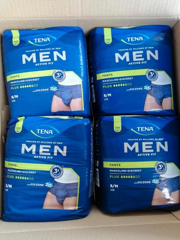 4 pakken TENA men beschikbaar voor biedingen