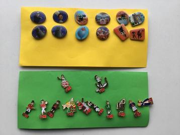 24 pins en speldjes aan slechts 1 euro per pin beschikbaar voor biedingen