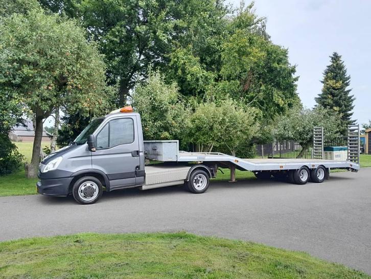 Iveco Daily 35C17 BE - combinatie (bj 2016), Auto's, Bestelwagens en Lichte vracht, Te koop, Iveco, Diesel, Gebruikt, BTW verrekenbaar