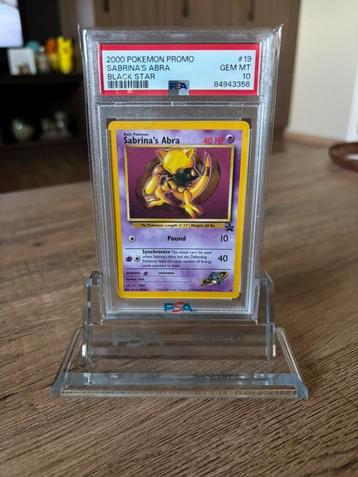 Sabrina’s Abra PSA 10 beschikbaar voor biedingen