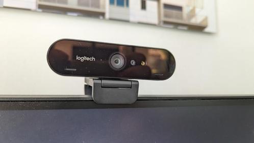 Webcam Logitech Brio 4K, Informatique & Logiciels, Webcams, Utilisé, Filaire, Windows, Clip moniteur, Facetracking, Fonction photo