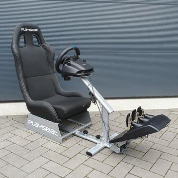 Playseat zwart / Black + Logitech G29, Enlèvement, Reconditionné