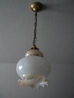 Vintage hanglamp opaalglas, Ophalen