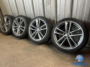 8mm! VW Caddy Passat Audi A4 19 inch antraciete velgen 5x112 beschikbaar voor biedingen