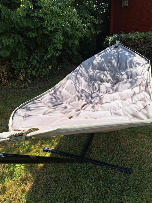 Hangmat Fatboy (kaki), Tuin en Terras, Hangmatten, Zo goed als nieuw, Opvouwbaar, Binnen, Buiten, Ophalen