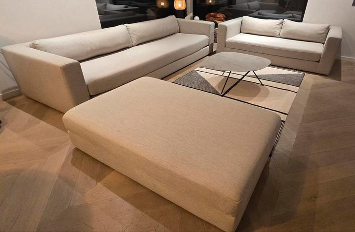 Volledige zithoek van Balthasar model Long Island, Huis en Inrichting, Zetels | Complete zithoeken, Stof, Ophalen