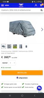 Beschermhoes voor camper NIEUW, Caravans en Kamperen, Ophalen, Zo goed als nieuw