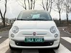 Fiat 500 1.2i LOUNGE AIRCO JANTES PANORAMIQUE GARANTIE 12M, Voorwielaandrijving, Stof, Wit, Handgeschakeld