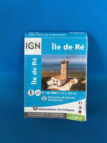 Carte IGN - Ile de Ré - 1:25000 beschikbaar voor biedingen