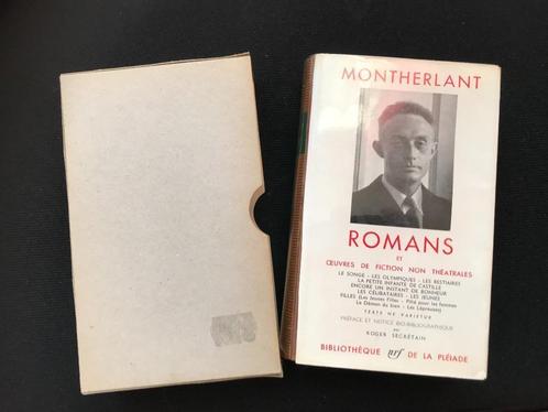 Montherlant - Romans - La Pléiade, Boeken, Overige Boeken, Gelezen, Ophalen of Verzenden