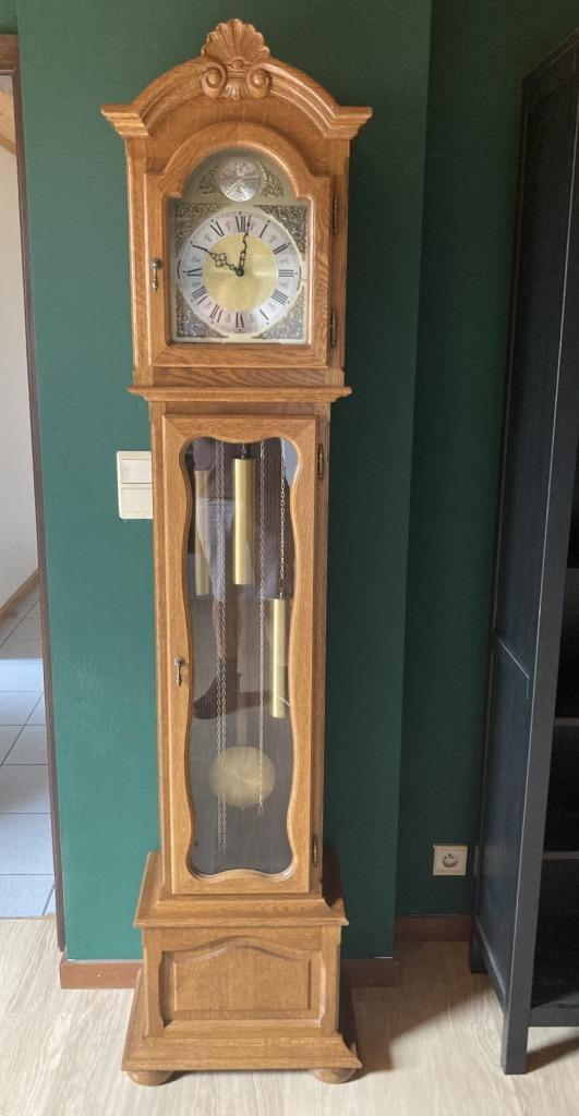 Prachtige staande klok van Interclock – perfect werkend!, Antiek en Kunst, Antiek | Klokken, Ophalen