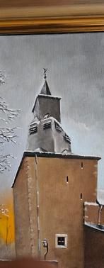 Eglise de WAHA peinture signée, Ophalen of Verzenden