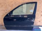 MERCEDES E KLASSE W211 Zwart C197 links voor deur 2002-2009, Gebruikt, Mercedes-Benz AG, Deur, Mercedes-Benz