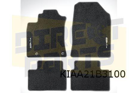 Kia Rio V Mattenset (4x) velours tekst "GT-line" Origineel!, Auto-onderdelen, Interieur en Bekleding, Kia, Nieuw, Verzenden