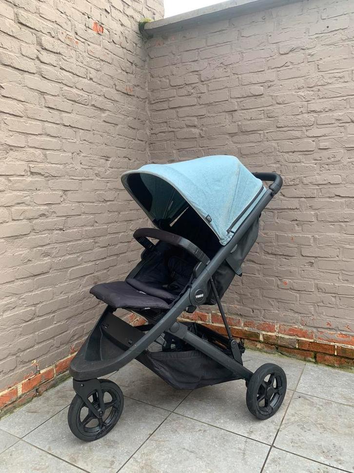 Thule kinderwagen/buggy – kwaliteitsmerk, Kinderen en Baby's, Buggy's, Zo goed als nieuw, Regenhoes, Ophalen