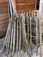 Kastanjehek hekwerk hout, Ophalen, Zo goed als nieuw, Hout