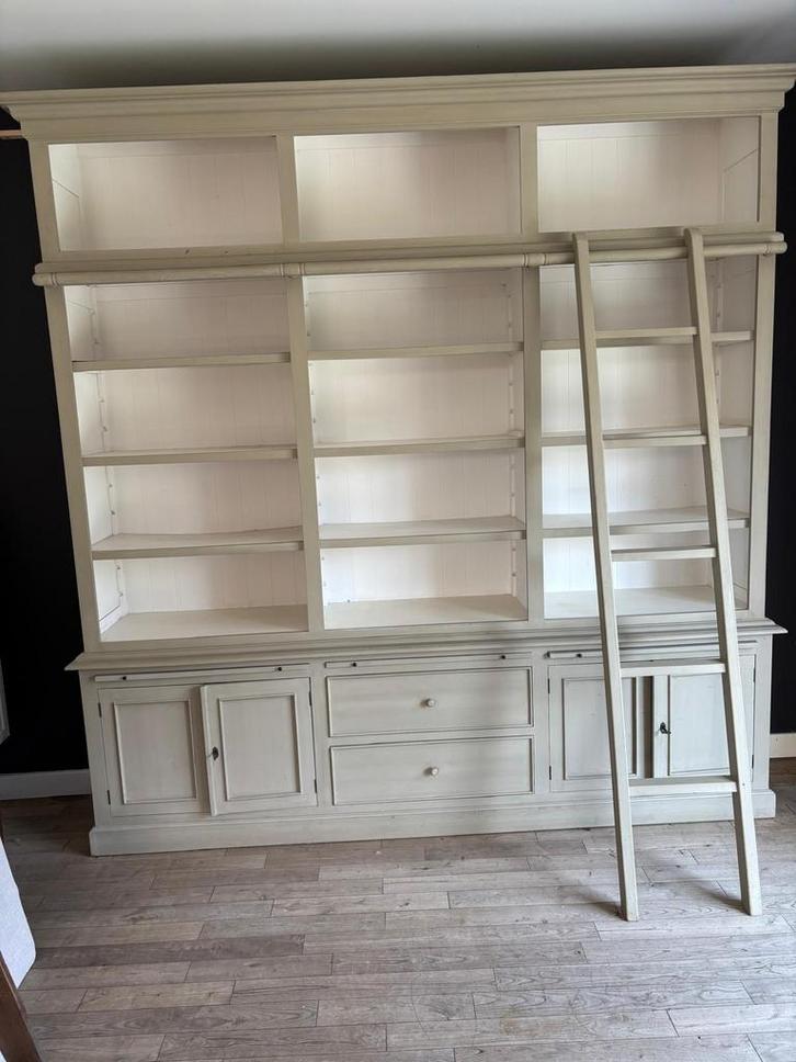 Meuble bibliotheque, Maison & Meubles, Armoires | Buffets, Utilisé, Avec tiroir(s), Avec porte(s), Avec tablette(s), Enlèvement