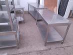 2M-werkinstallatie/roestvrijstalen tafel/cateringapparatuur/, Ophalen
