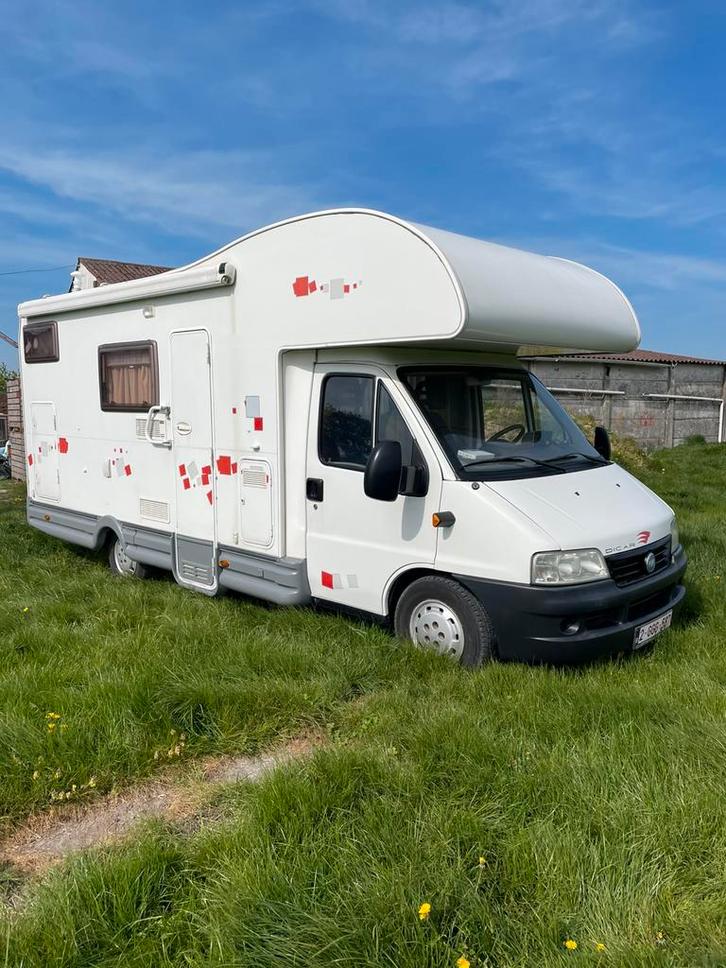 Fiat ducato trigano, Caravans en Kamperen, Mobilhomes, Particulier, tot en met 6, Alkoof, Fiat, Fiat, Diesel, Handgeschakeld, Standaard zit