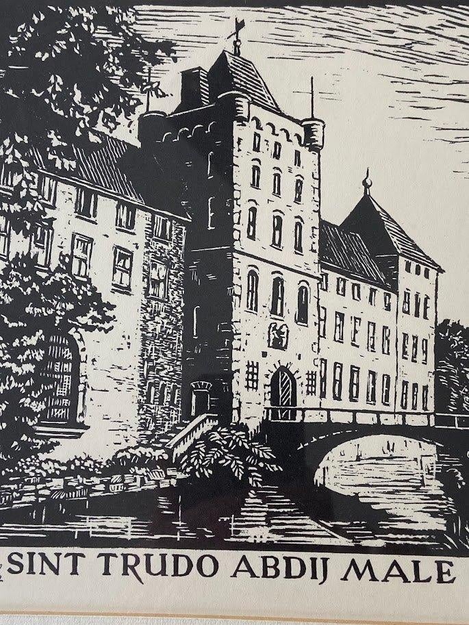 Zeldzame "EPREUVE D'ARTISTE" ets van DIETRICH HEINRICH VOLZ, Enlèvement, Comme neuf, Peinture et dessin