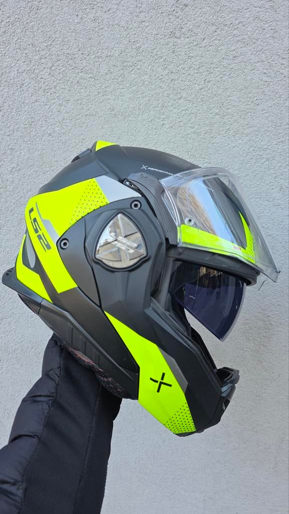 Stuurwiel Moto LS2 Advant X, Motoren, S