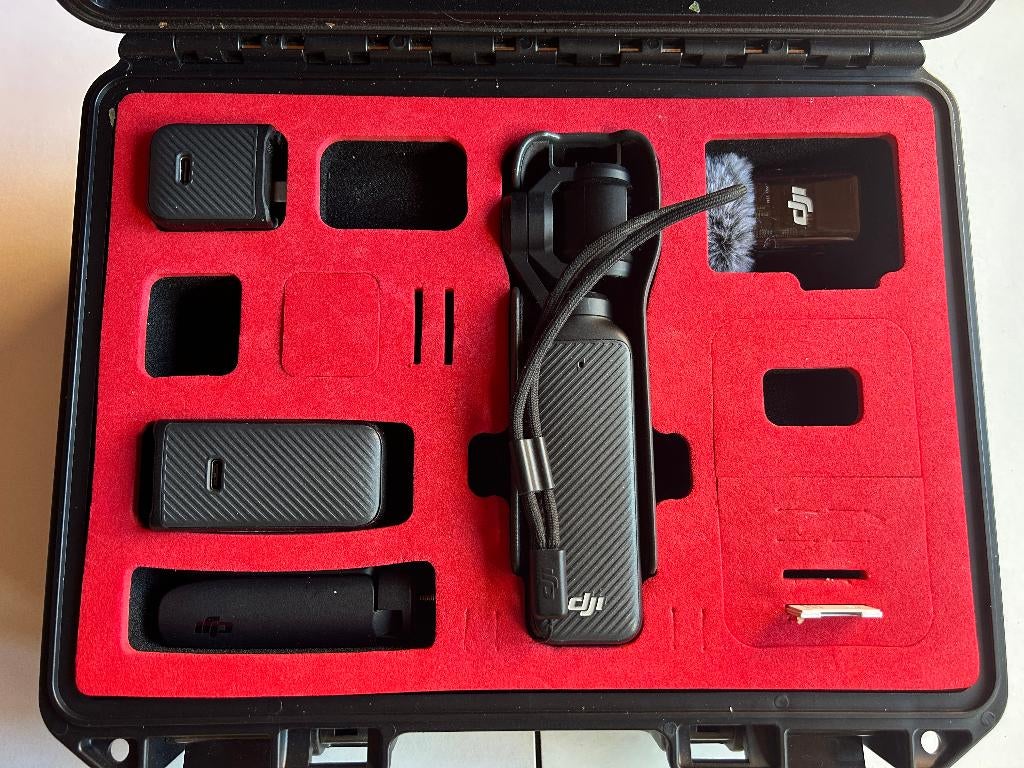 DJI Osmo Pocket 3 Combo + hardcase, TV, Hi-fi & Vidéo, Carte mémoire, Caméra, Enlèvement, Utilisé