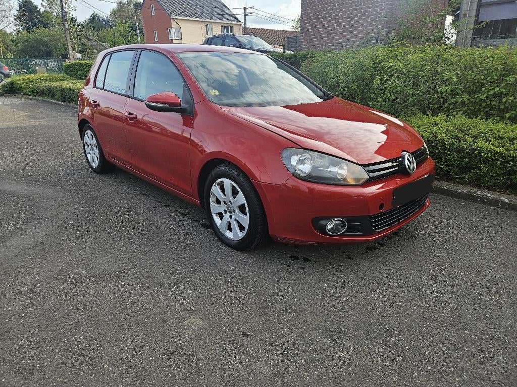VW GOLF 1.6 TDI ️ AIRCO  TREKHAAK, Auto's, Volkswagen, Voorwielaandrijving, Euro 5, Stof, Zwart