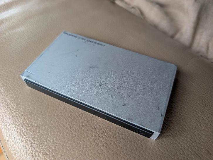 Disque dur externe LaCie Porsche Design 1 TB, Informatique & Logiciels, Disques durs, Utilisé, Laptop, Externe, USB, Enlèvement ou Envoi