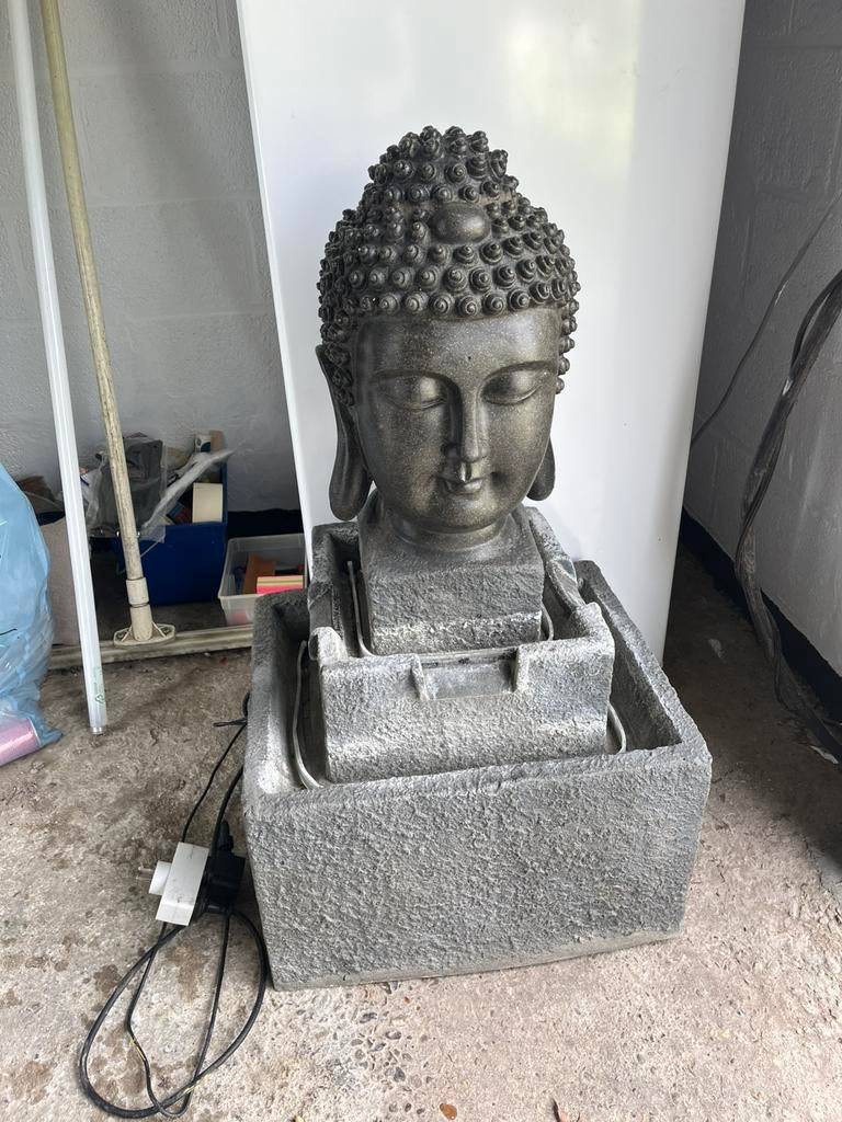 Fontaine à tête de Bouddha, Enlèvement, Comme neuf, Fontaine