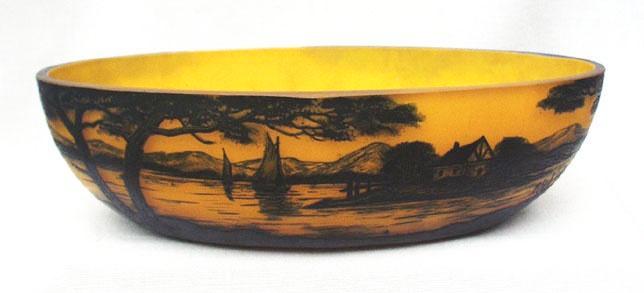 Art Nouveau Jardiniére cameoglas - Richard (Loetz)., Antiek en Kunst, Antiek | Servies los, Ophalen of Verzenden