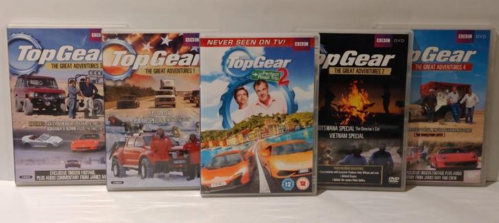Top Gear Great Adventures 1-4 Perfect Road Trip Clarkson dvd, Cd's en Dvd's, Dvd's | Tv en Series, Zo goed als nieuw, Overige genres