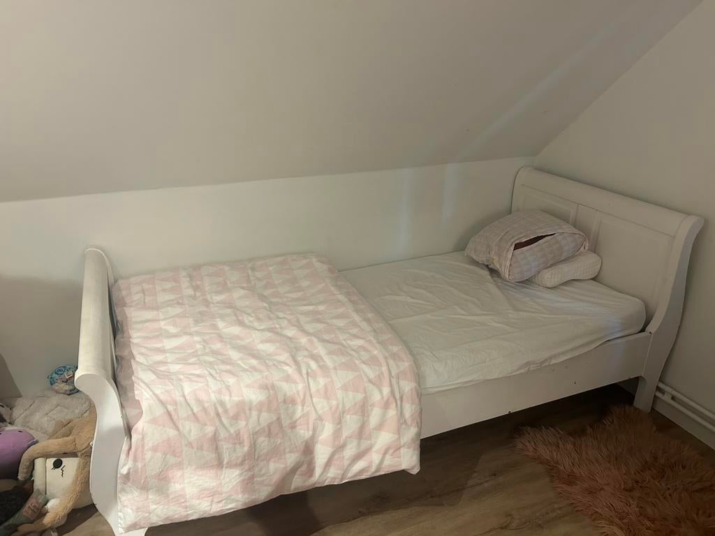 1 persoon bed, Huis en Inrichting, Slaapkamer | Bedden, Ophalen, Gebruikt