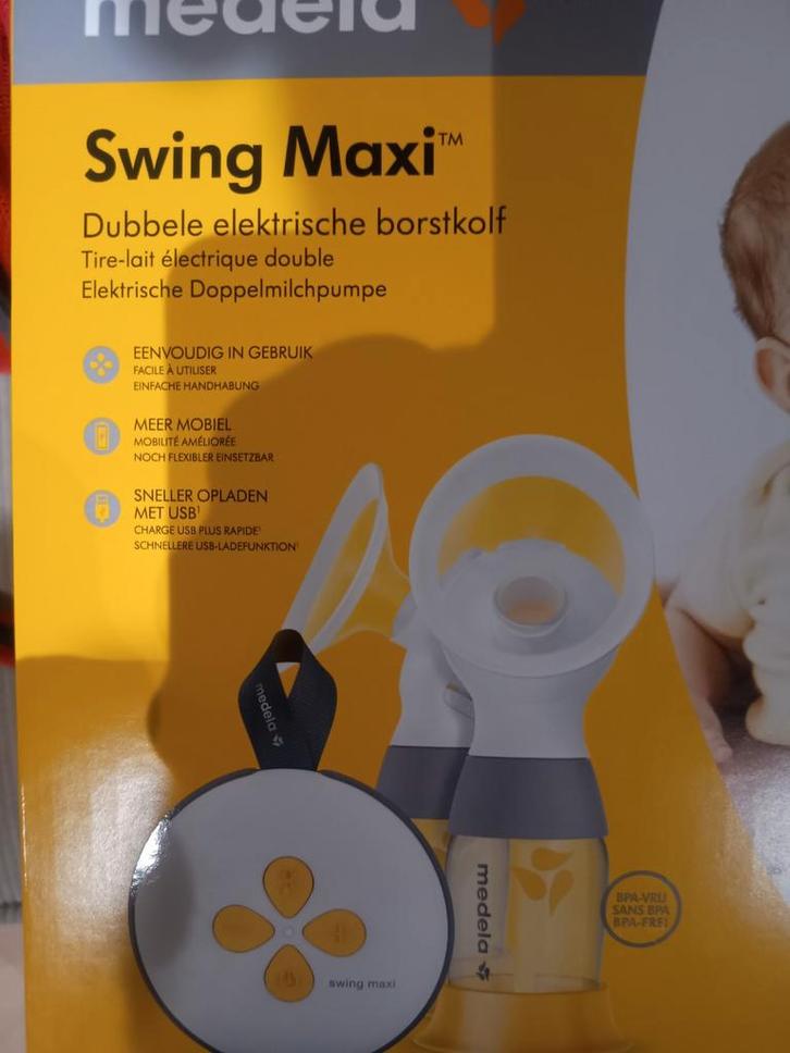 Nieuwe ongeopende borstpomp medela dubbel, Kinderen en Baby's, Babyvoeding en Toebehoren, Ophalen
