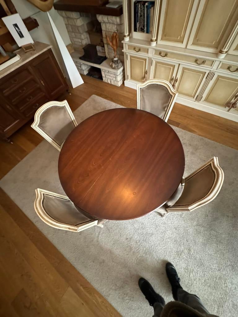 Table avec rallonges, Enlèvement